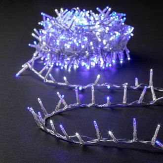 Fééric Lights & Christmas Fééric Lights And Christmas - Guirnalda de Navidad para exterior 2000 led blanco frío azul 50m - Feeric lights & christmas
