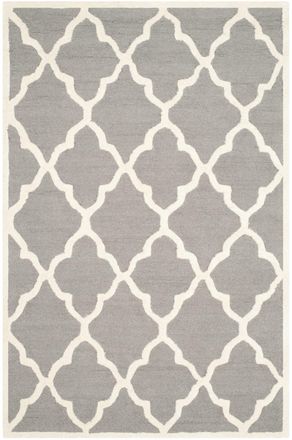 Safavieh Alfombra lana grigio/neutrale 152 x 244 cm