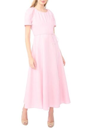 Ted Baker Allison Raglan Sleeve Linen Maxi Dress in Rosy Touch at Nordstrom, Size X-Large