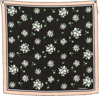 Dolce & Gabbana Sciarpa floreale Dolce & Gabbana