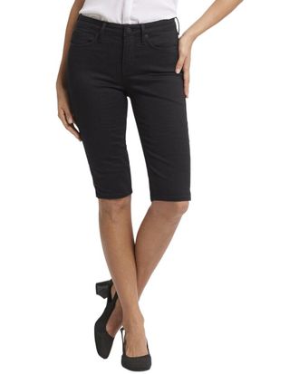 NYDJ Nydj Petite Sophie Black Capri Jean