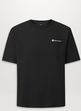 Belstaff Motorcycle Capital T-shirt Mens Cotton Jersey Black Size 2XL