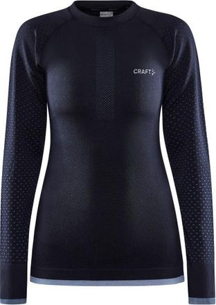Craft ADV Warm Intensity L/S Kunstfaserunterw&auml;sche f&uuml;r Damen | blau