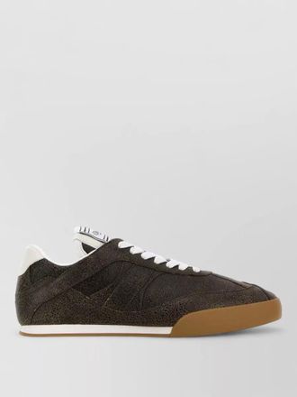 Chlo&eacute; leather low-top sneakers