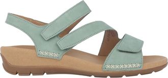 Gabor Velcro Sluiting Dames Sandaal Lichtgewicht Zool - Dames - Sandalen - Groen - 36 EU - Schoenen