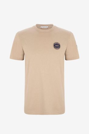 Moncler T-Shirt mit Aufn&auml;her Moncler Champs