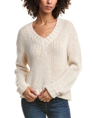 Bella Dahl Chunky Mohair & Wool-Blend Sweater