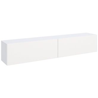 Selsey Selsey Olio - Mueble Tv Con Dos Puertas Abatibles - 175 Cm - Blanco