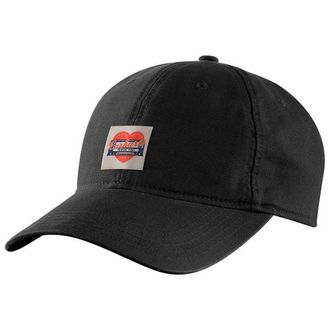 Carhartt Work in Progress Heart Patch Canvas Cap Cap f&uuml;r Damen | schwarz