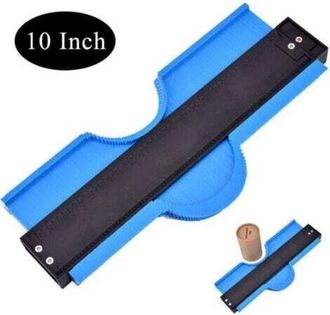OEM Calibrador De Contornos De 26 Cm Con Doble Bloqueo, Calibrador De Perfiles, Calibrador De Duplicaci&oacute;n De Contornos, Plantilla De Corte Para Parquet Y 