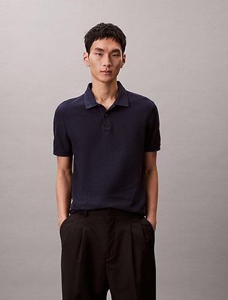 Calvin Klein Cotton Piqu&eacute; Polo Shirt