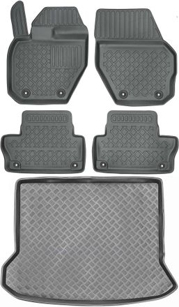 OEM Juego De Alfombrillas Para Coche Y Alfombrilla Para Maletero Para Volvo Xc60 I Suv De 2008 A 2017