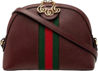 Gucci Pre-owned Cross Body Bags, female, Brown, Size: ONE SIZE Pre-owned Crossbody Bag