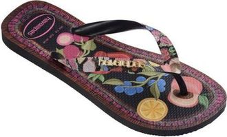Havaianas Top Tropicalia Vibes II Flip Flop in Black at Nordstrom, Size 7