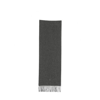Polo Ralph Lauren Accessoires, Heren, Grijs, ONE Size, Wol, Dunschalige Wol Sjaal