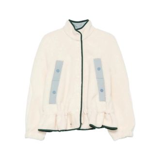 Stine Goya Dropped Shoulder Gathered Jacket - Dames - Jassen - Beige - S - Polyester - Jassen