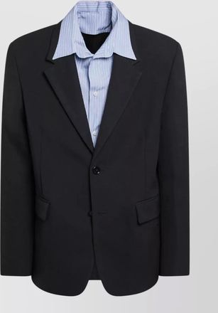 Balenciaga wool suit jacket