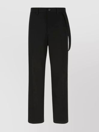 Burberry cotton wide-leg trousers