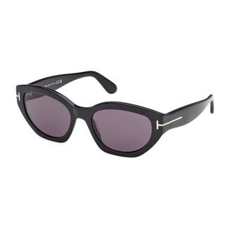 Tom Ford Accessoires, unisex, Zwart, ONE Size, Lorelai Zonnebril