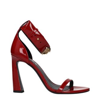 Versace Damens Sandalen Lack Rot