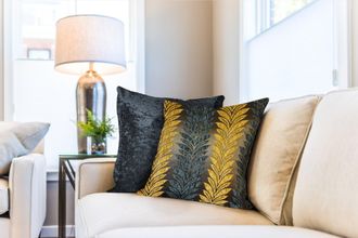 Emma Barclay Willow - Cushion Cover in Ochre - Emma Barclay | TJ Hughes Yellow