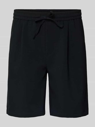 Only & Sons Loose Fit Shorts mit elastischem Bund Modell WILL in Black, Gr&ouml;&szlig;e XXL