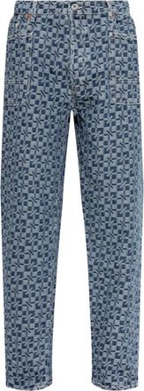 Kenzo Jeans Kenzogram - - Jeans - Uomo - Blu - W31