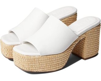 Farylrobin Faryl By Farylrobin Soring Sandal Womens White Leather Espadrille GAL1122