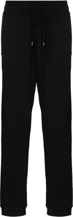 Ferragamo Zwarte Wollen Broek - Heren - Sweatpants - Zwart - M - Wol - Broeken