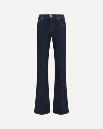 Haikure Five-pocket Jeans with back slits Female 28