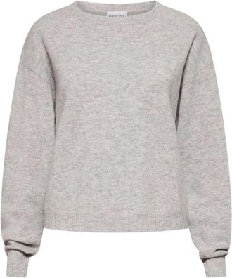 Marella Gebreide Vest Top - Dames - Ronde hals truien - Grijs - M - Truien & Vesten
