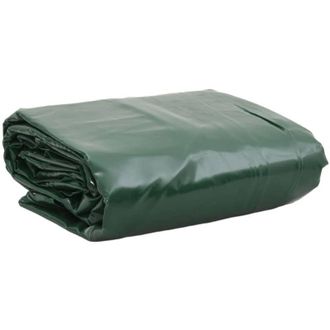 vidaXL Tarpaulin Green 2.5x3.5 m 650 g/m&sup2; Vidaxl