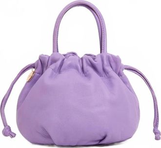 Clare Vivier Womens Emma With Top Handle Bag In Jacaranda
