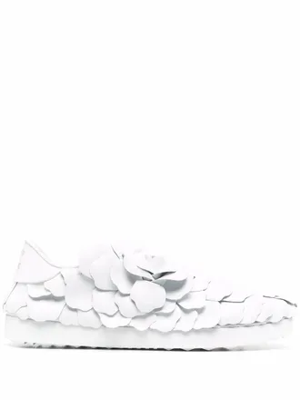 Valentino Garavani Atelier Open low-top sneakers - men - Rubber/Bos Taurus/Calf Leather - 40.5 - White