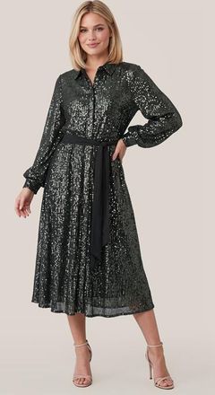 Mart Visser Kelly Jurk Donker Metallic