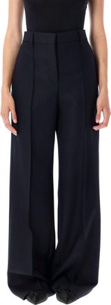 Prada Blue Wool Pants