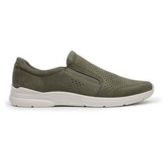 Ecco Ecco Irving 511644 Nubuck Leather Mens Slip On Shoes - Tarmac - Size:UK 12-12.5
