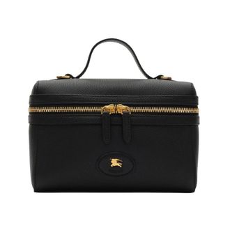 Burberry Handbags, female, Black, Size: ONE SIZE Vanity Case
