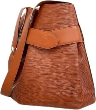 Louis Vuitton Pre-owned Bucket Bags, female, Brown, Size: ONE SIZE Pre-owned Bucket Bag