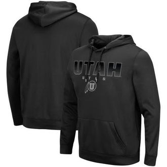Colosseum Mens Colosseum Black Utah Utes Blackout 3.0 Pullover Hoodie at Nordstrom, Size Small