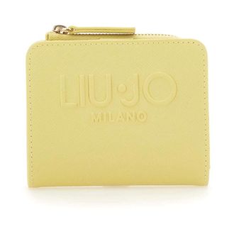 Liu Jo Embossed Wallet - female - Liu Jo - Wallets & Cardholders - Yellow - ONE SIZE - Accessories
