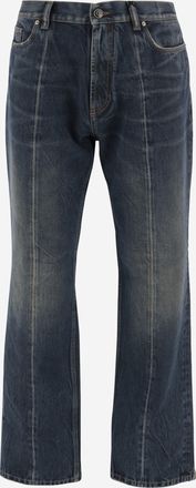 Versace Mens Jeans Dark Denim Cotton