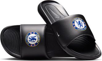 Nike Chelsea FC Victori One Nike Mens Slides in Black | IX3940-001