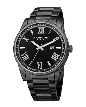 Akribos XXIV Akribos Xxiv Mens Stainless Steel Watch