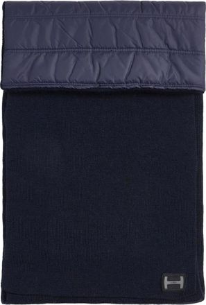 Hogan Sciarpa in lana con frange - - Accessories - unisex - Blu - ONE SIZE