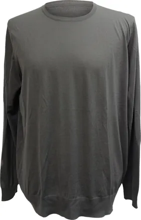 Prada Crewneck Sweatshirt in Grey Virgin Wool