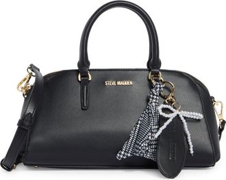 Steve Madden Bkeela East/West Satchel Crossbody Bag in Black at Nordstrom Rack