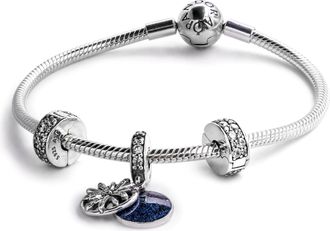 Pandora Dazzling Wishes Bracelet Gift Set Size 17