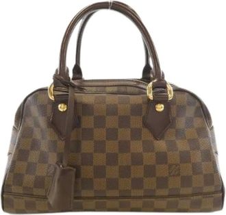 Louis Vuitton Pre-owned Handbags, female, Brown, Size: ONE SIZE Pre-owned Damier Duomo bag