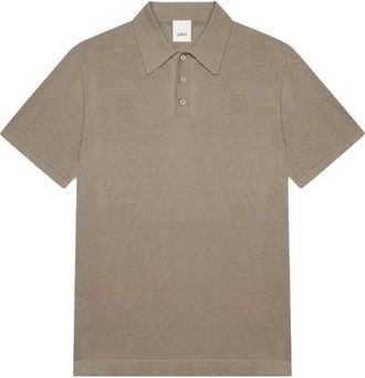 Suns Gebreide Polo - Heren - Polos - Beige - S - Katoen - Tops
